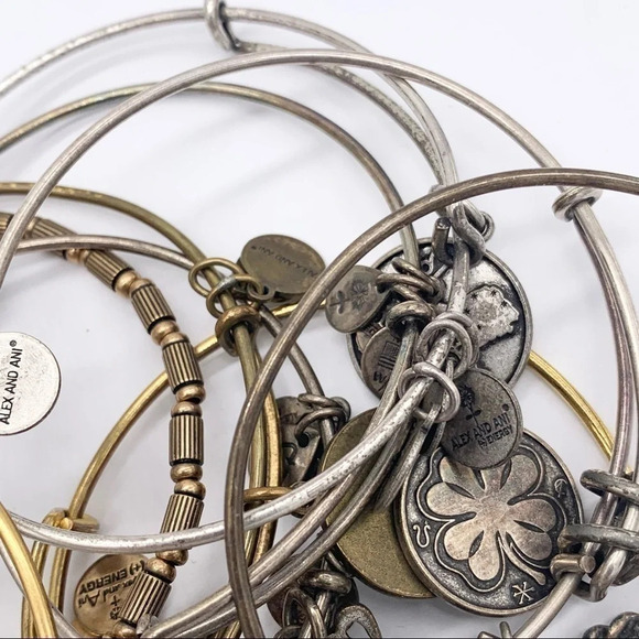 Alex and Ani Lot 16 Bracelets - Picture 6 of 9